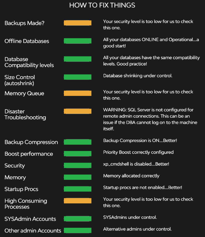 healthcheck fix your problems