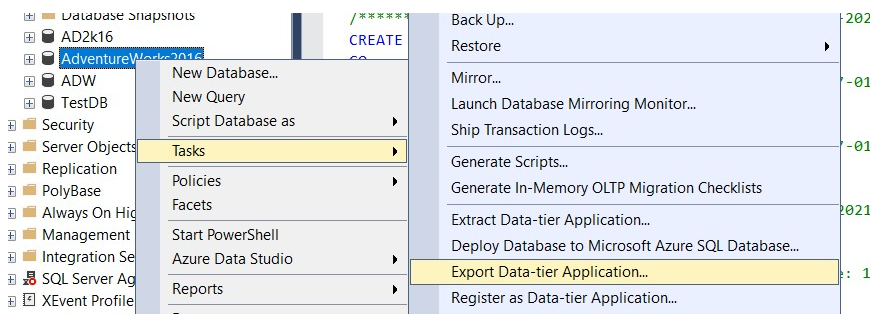 Azure Backup and restore