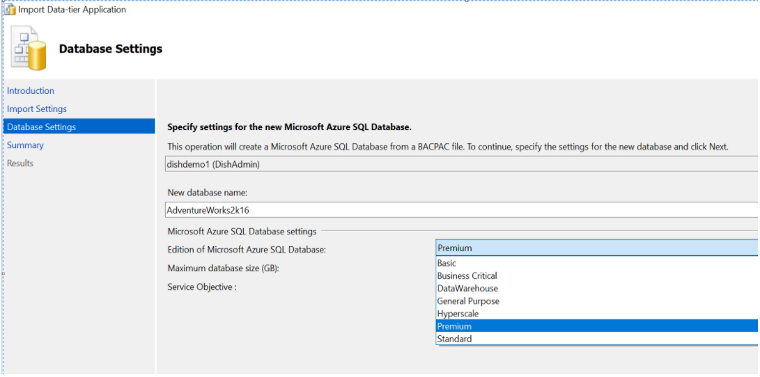 Azure Backup and restore