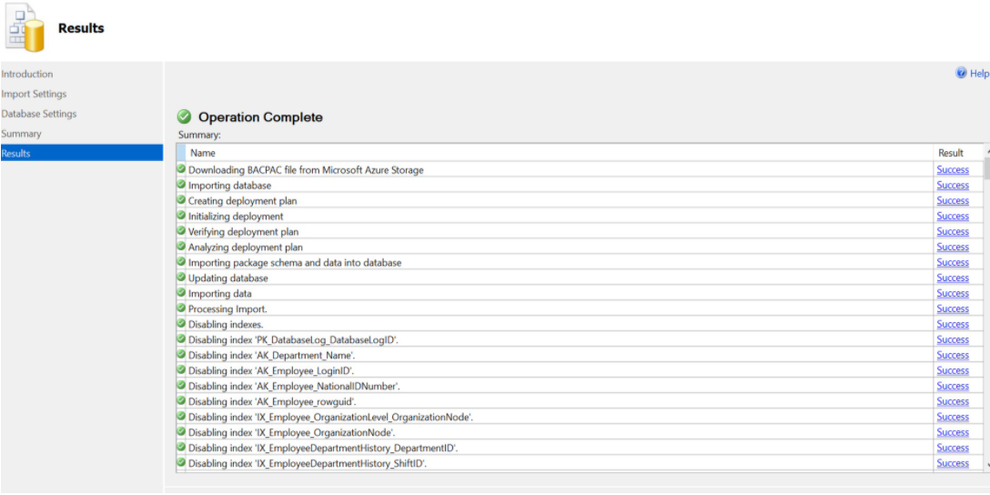 Azure Backup and restore